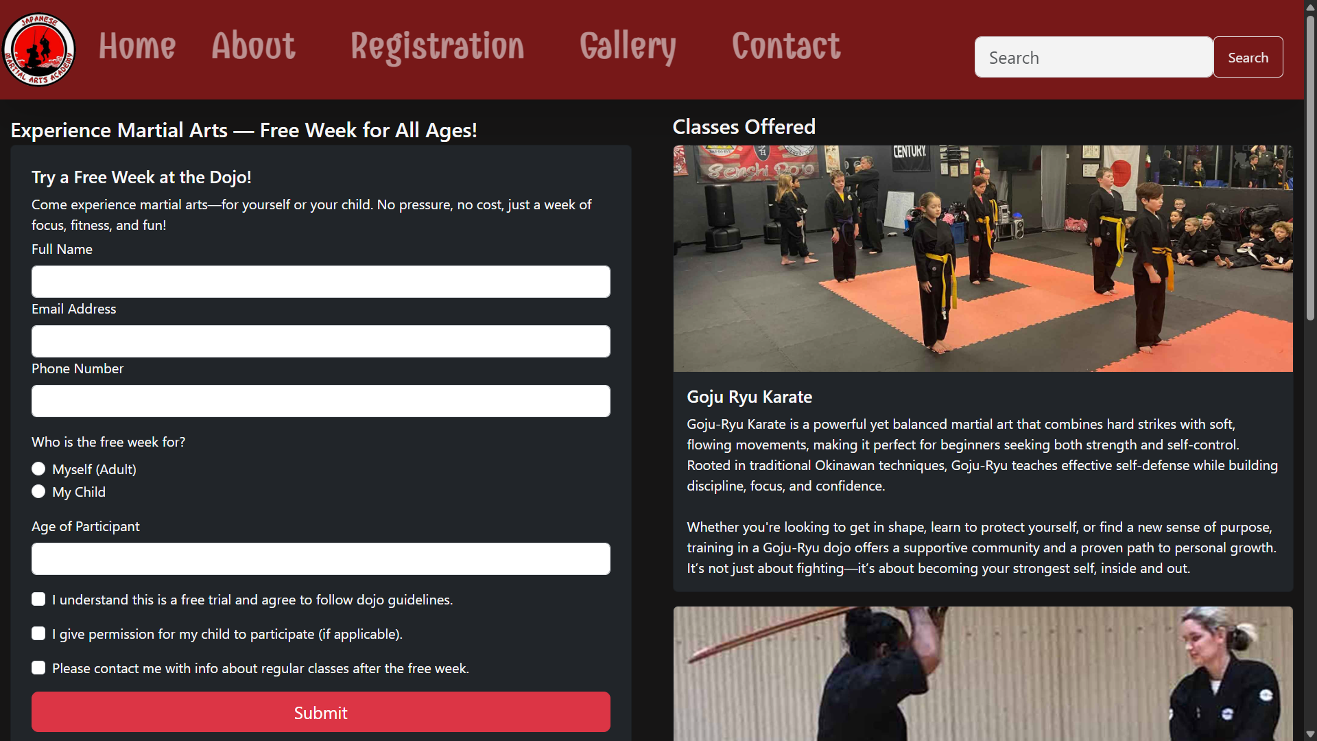 Japanese Martial Arts Academy - Sapulpa, OK