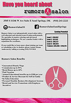 Rumors Salon - Sand Springs, OK